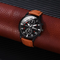 Retro Design Leather Band Sports Watch