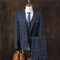 Men 3 Pieces Suit Set Men Wedding Suits Groom Tuxedos - Jessie's D Man