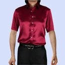 Men's Dress Shirts Short Sleeve Casual Wear - Jessie's D Man