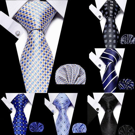 Tie Clothing Wear with matching cufflinks - Jessie's D Man