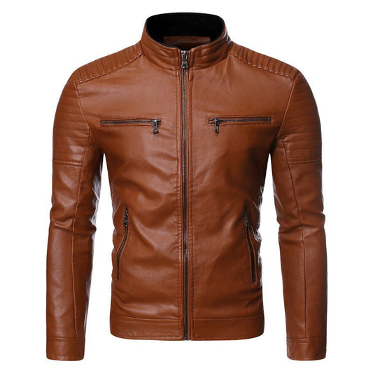 leather motorcycle jacket - Jessie's D Man