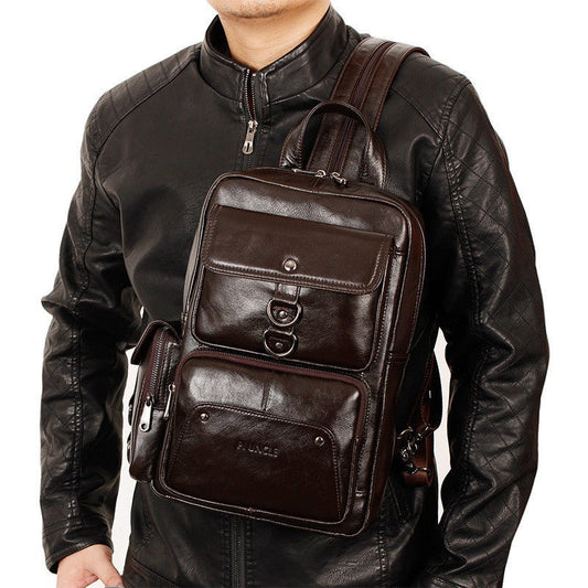 Cowhide Multifunctional Backpack - Jessie's D Man