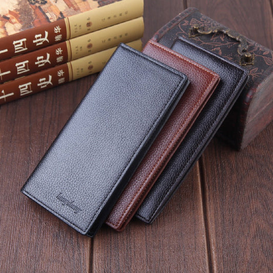 Men's Multi-card Lychee Pattern Wallet - Jessie's D Man